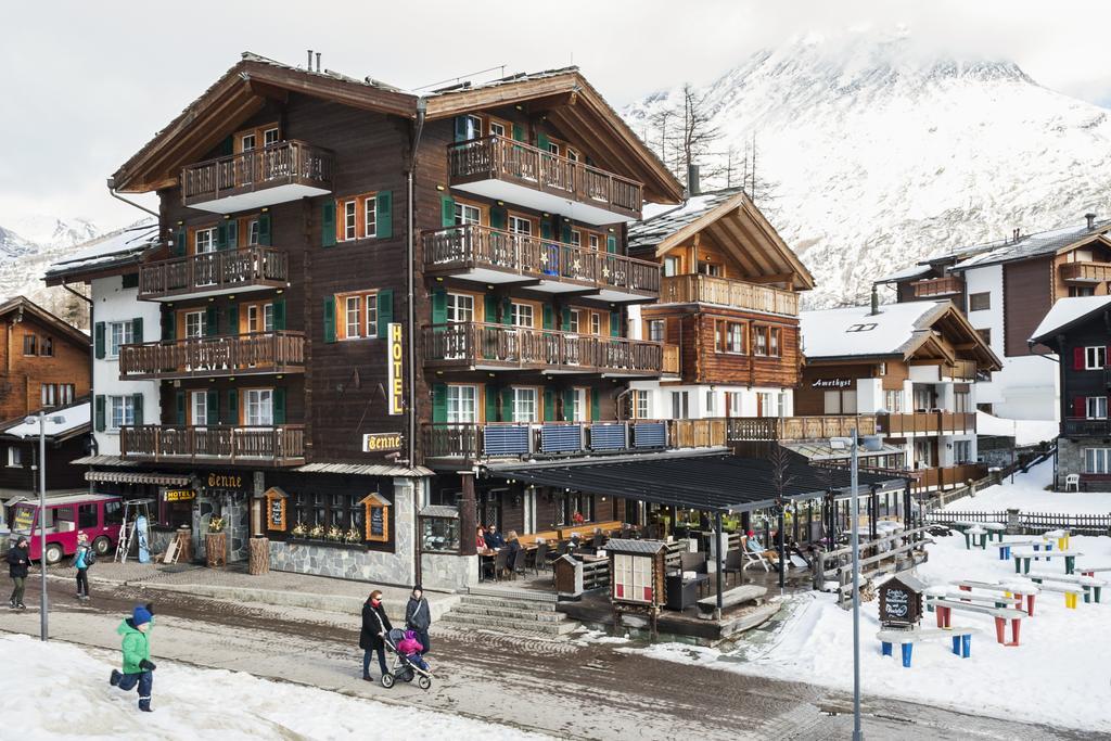Hotel Tenne Saas-Fee Buitenkant foto